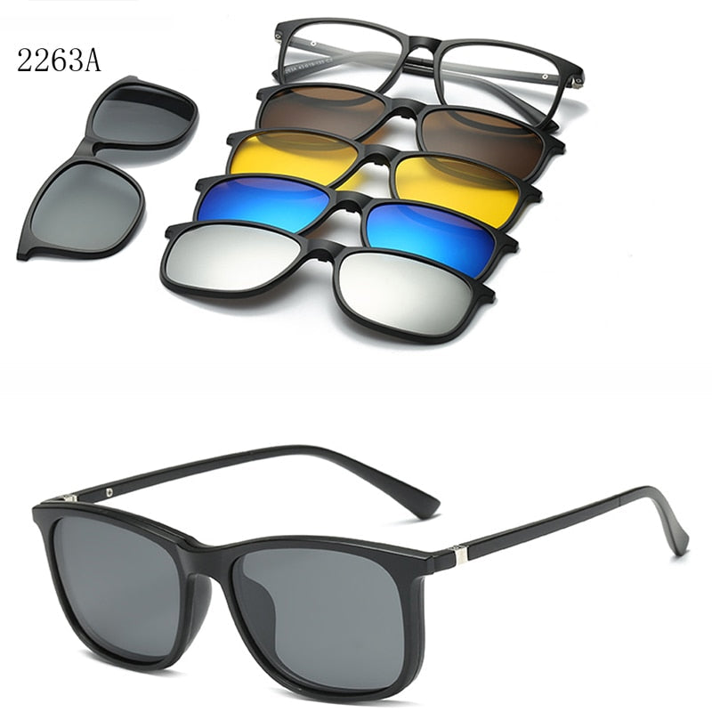 Sunglasses Be Gold - Versão Luxo 6 em 1