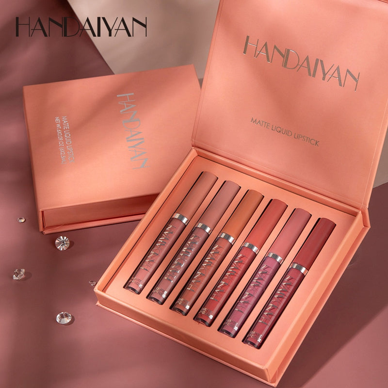 Kit Sexy Lipstick HANDAIYAN COMPRE 3 e Leve 6