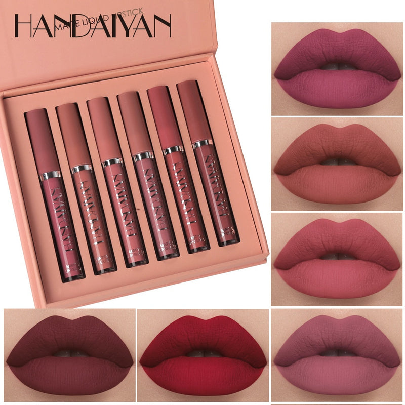 Kit Sexy Lipstick HANDAIYAN COMPRE 3 e Leve 6