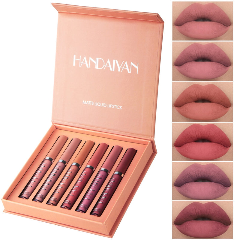 Kit Sexy Lipstick HANDAIYAN COMPRE 3 e Leve 6