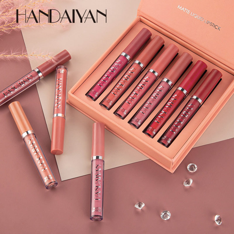 Kit Sexy Lipstick HANDAIYAN COMPRE 3 e Leve 6