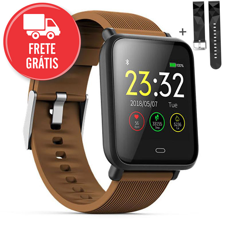 Smartwatch Health Care (Monitora Pressão Arterial, Frequência Cardíaca)